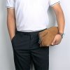 Leather Wearable Cosmetic bag
