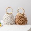 Jute Handwoven Straw Summer Beach Handbag