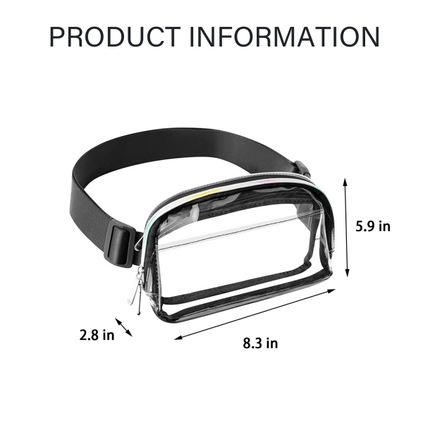 PVC Clear Crossbody Bag