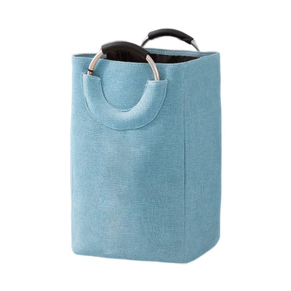 Laundry bag with round handles