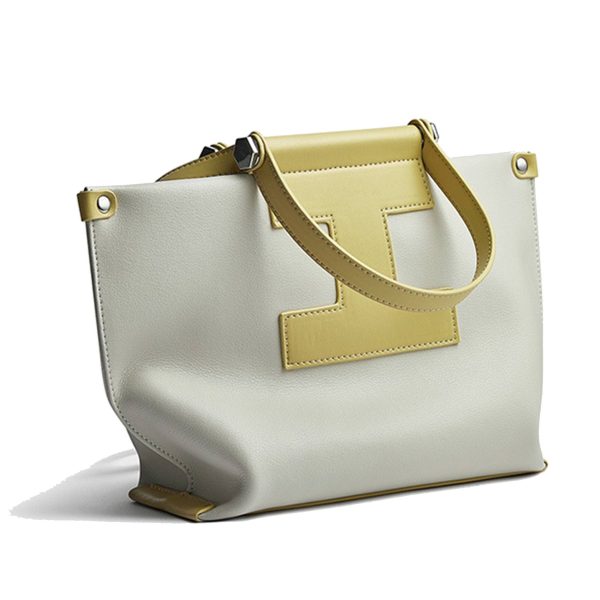 Genuine Leather Large capacity shoulder tote bag
