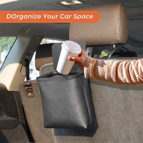 Foldable Large-capacity Car Trash Bin