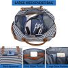3in1 Polyester Travel Duffle Bag Set with Shoe Compartment