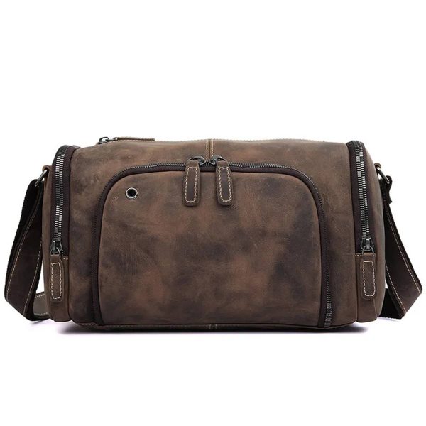 Leather Wearable Duffle bag