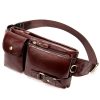 Genuine Leather Waist Fanny Pack