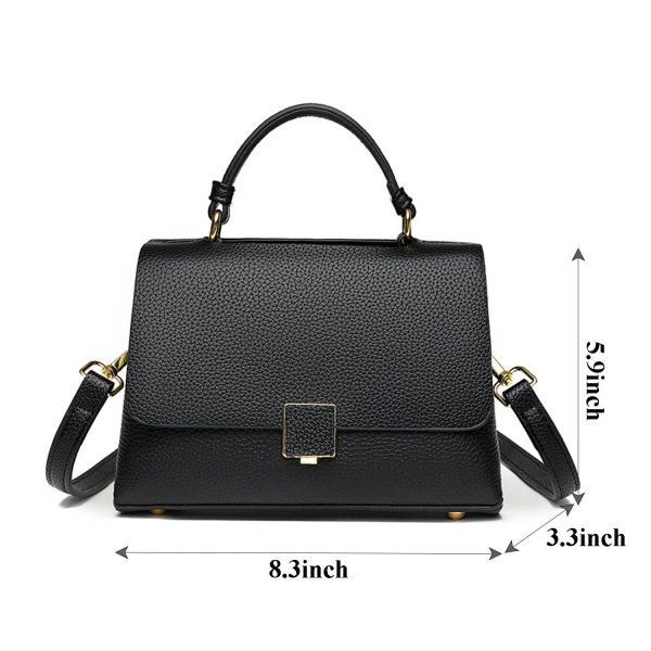 Real Leather Shoulder Crossbody Bag