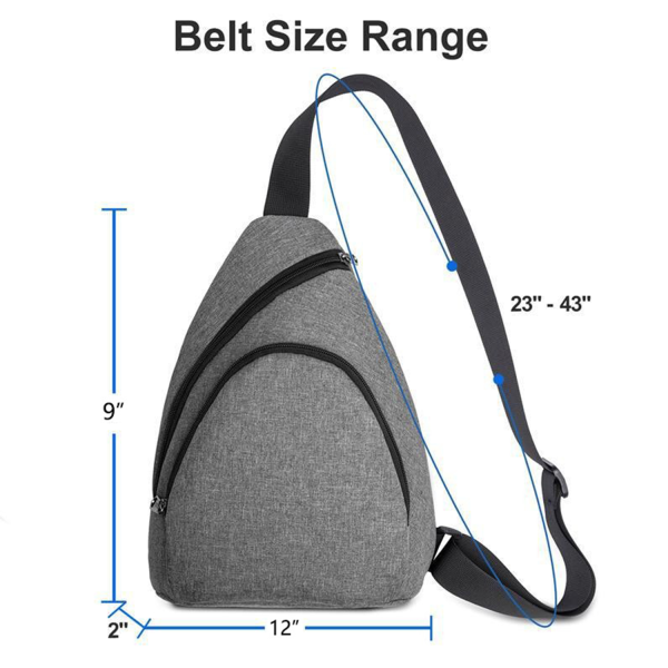 Chest Daypack Crossbody Backpack