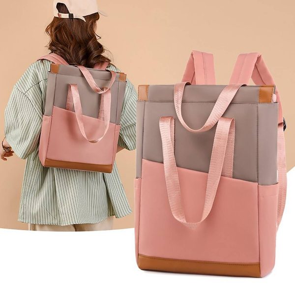 Nylon Leisure Bags Female Travel Backpack