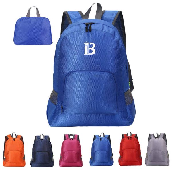 Oxford Waterproof Travel Foldable Backpack