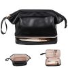 PU Leather Large Capacity Travel Cosmetic Bag for Women