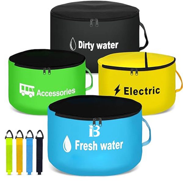 RV Hose And Wire Storage Bag Set