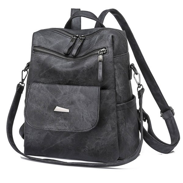 PU Leather Backpack for Women