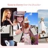 Alphabet Gift Tote Bag Everyday Travel Ladies Tote