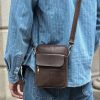 PU Leather Shoulder Crossbody Bag For Men