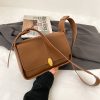 PU Leather Tote Crossbody Bag