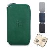 Genuine Leather Portable Watch Storage Travel Cosmetic bag