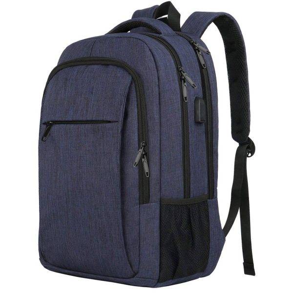Business Anti Theft Laptop Backpack with USB Charging Port