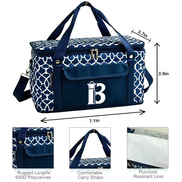 Outdoor multi-purpose cooler insulated bag