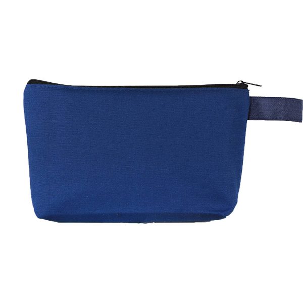 Zipper Canvas Makeup Bag Pouch