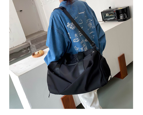 Gym Duffel Travel Bag with Wet Pocket Shoes for Women
