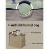 Oxford Large capacity waterproof hand-held thermal bag