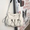 Nylon Large capacity Crossbody bag With Astronaut Pendant