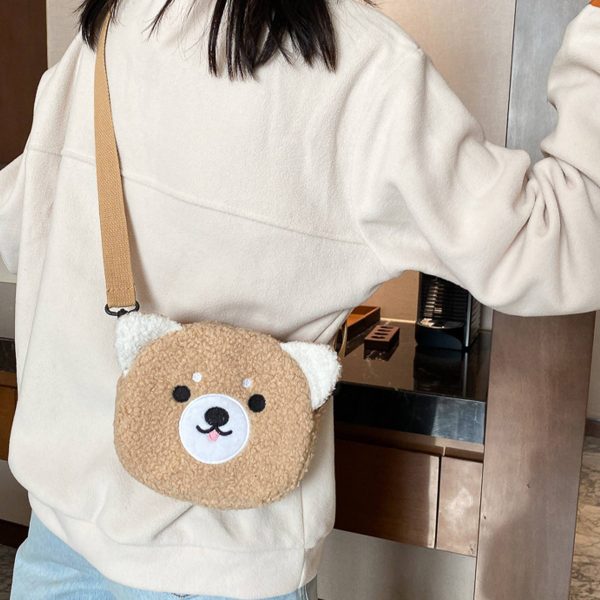 Cute animal shoulder cross-body bag
