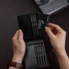 Men'S Genuine Leather Wallet Card Slots