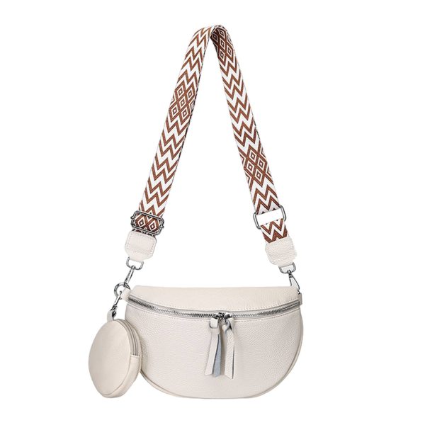Genuine Leather Shoulder Crossbody Bag
