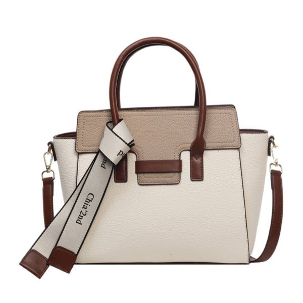 56f9a761-bddf-46c1-b24b-0da365e1d276_6.jpg PU Leather Crossbody Bag Vintage Trend Color Clash Tote