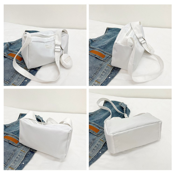 Nylon Crossbody One Shoulder Dumpling Bag