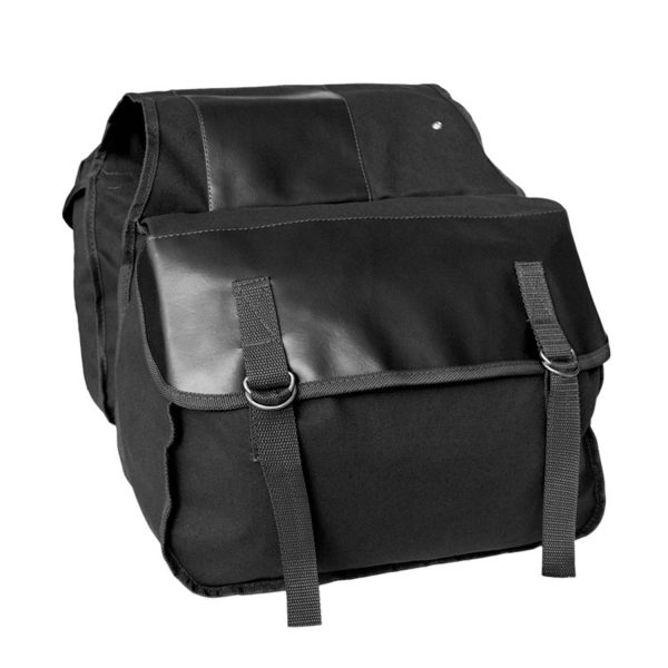 Canvas Heavy-Duty Rear Rack Bag for Biking