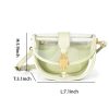 Clear Jelly Clutch Bag for Women and Girls