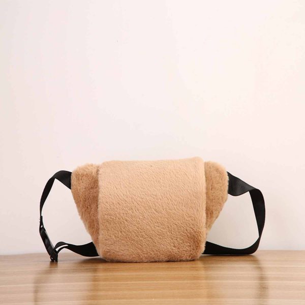 women winter Faux Fur Fanny Pack