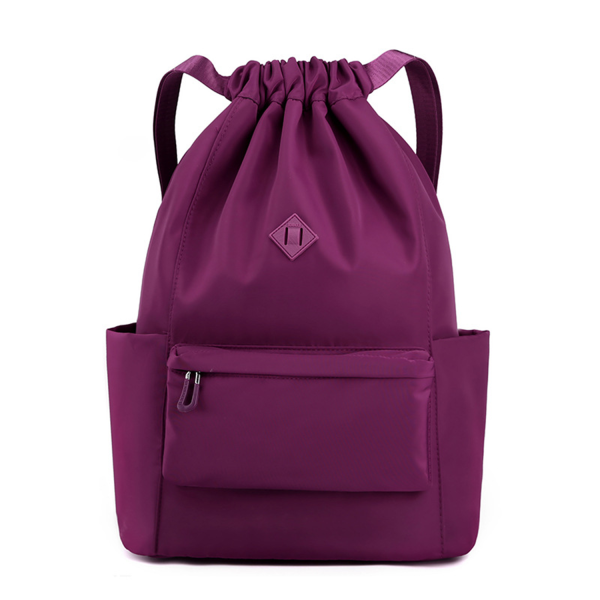 Water-Resistant Drawstring Backpack