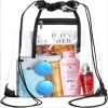 Travel Waterproof Clear Drawstring Bag