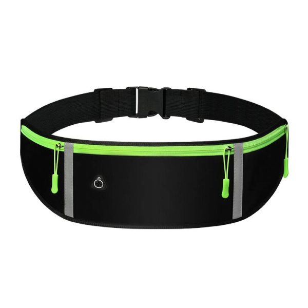Running Belt Waist Bag With Earphone Hole