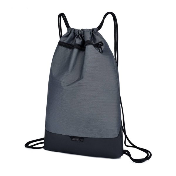 Oxford Large Capacity Drawstring backpack with zipper