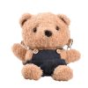 Cotton Cute strap bear plush doll cross-body shoulder bag