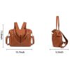 Pu Diaper Fashion Travel Toddler Baby Mommy Backpack