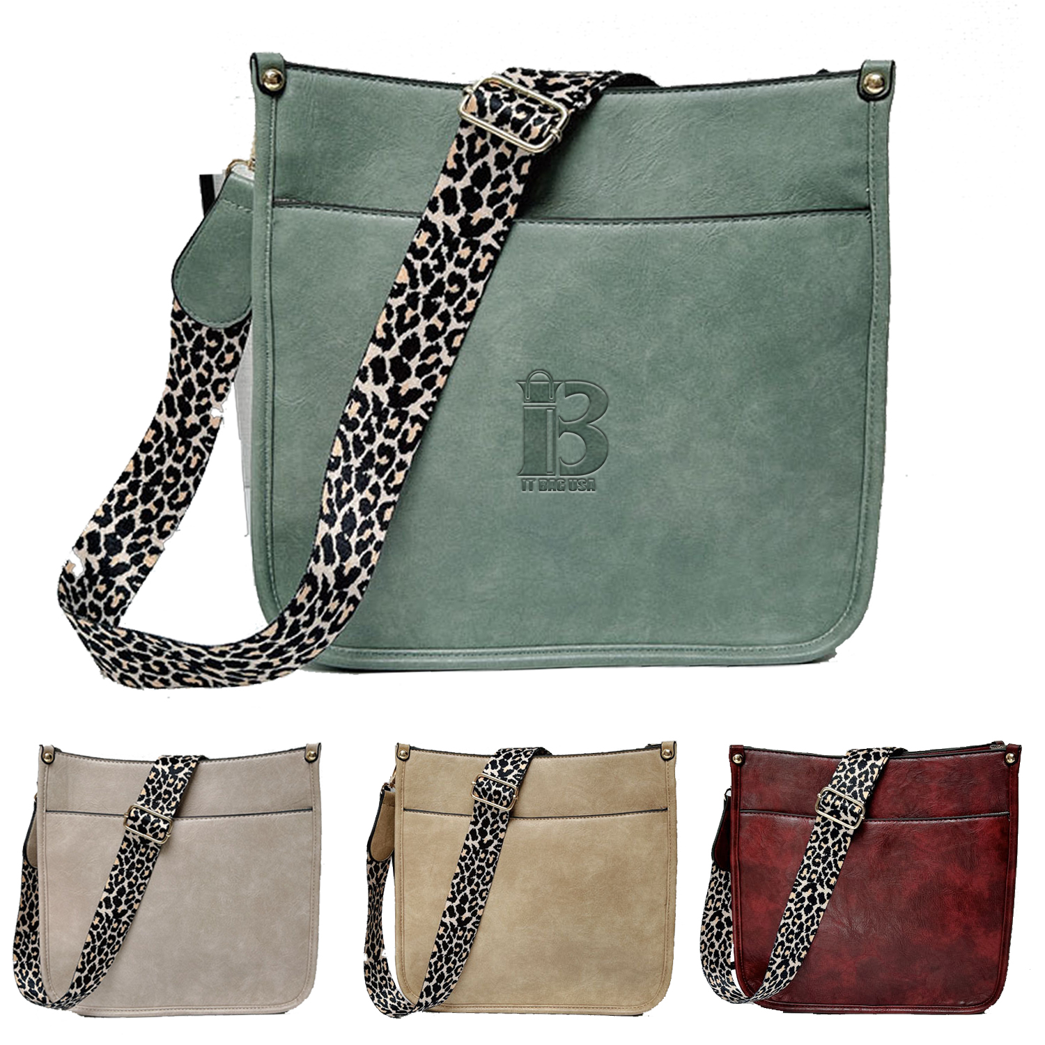 PU Leather Crossbody Bags for Women Handbags