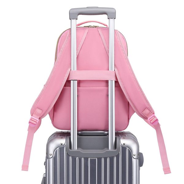 Polyester travel school bag backpack