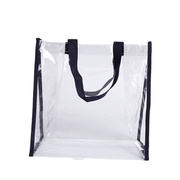 PVC Clear Stadium Open Tote Bag