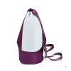 Nylon Drawstring Bag With Shoe Compartment