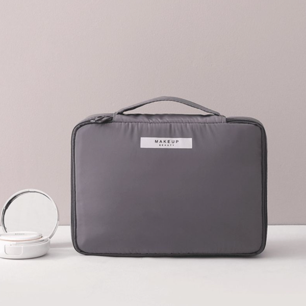 Waterproof Makeup Bag Travel Vanity w/ Handle
