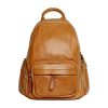 Genuine leather backpack for women