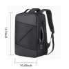 Oxford Computer Backpack With Usb Charging Port