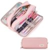 Large Capacity Pencil Case 3 Compartment Pouch