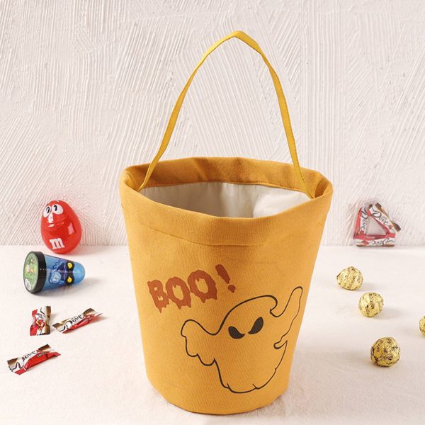 Halloween Canvas Treat Bag