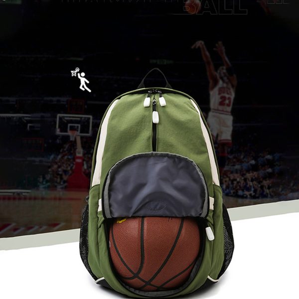 Waterproof Backpack with Bottom Ball Compartment